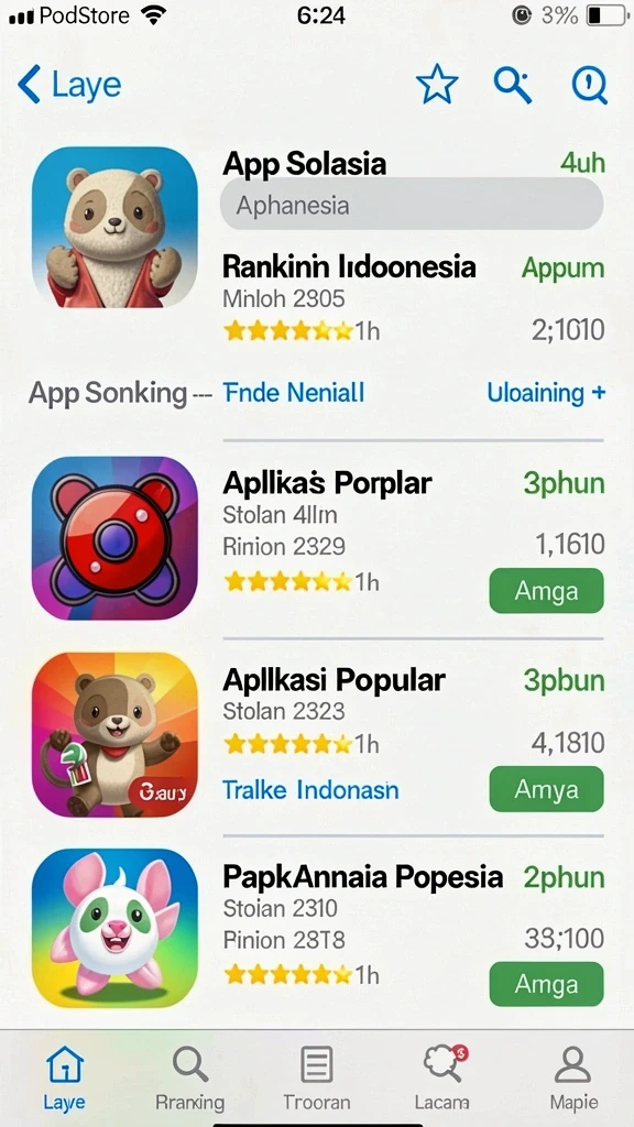 Tampilan antarmuka yang menarik dan responsif.