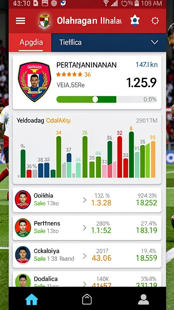 Tampilan karakter utama dalam game 8055.