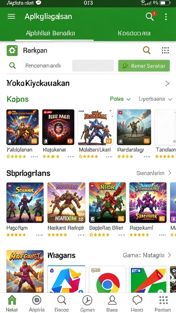 Tantangan seru di setiap level yang harus diselesaikan.