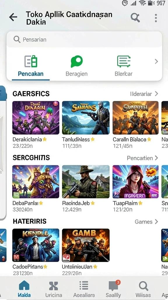Tampilan antarmuka yang menarik dan mudah digunakan.