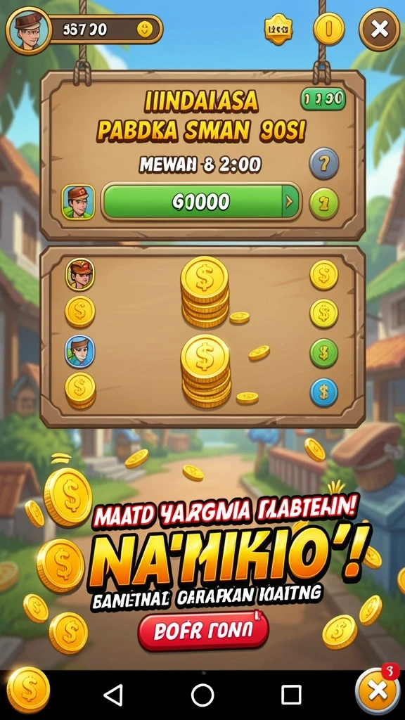 Screenshot menampilkan grafis yang memukau dalam permainan.