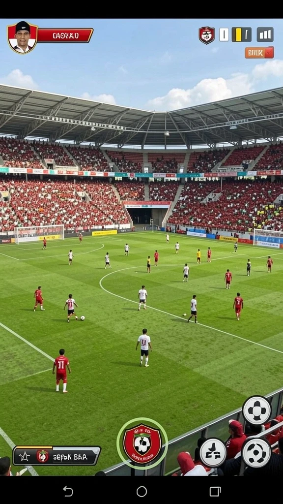 Pengalaman bermain yang interaktif dan seru.