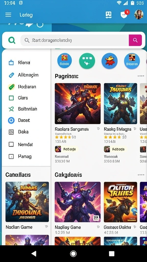 Karakter utama yang siap berpetualang.