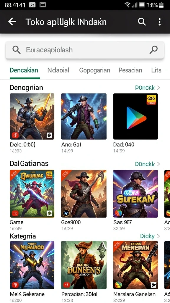 Gambaran fitur terbaru dengan power-up menarik.
