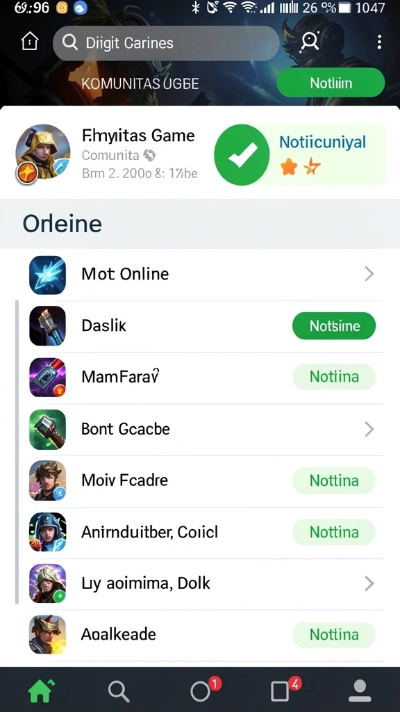 Interface pengguna yang intuitif dan mudah dipahami.