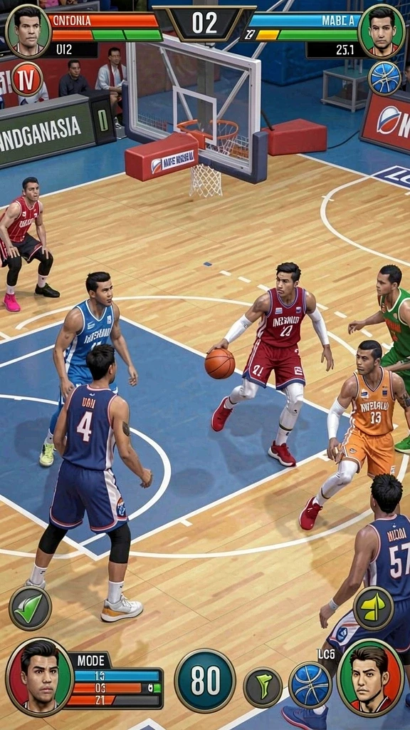 Tangkapan layar dari fitur multiplayer yang mengasyikkan.
