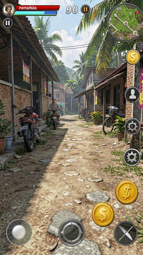 Mode multiplayer yang seru dan kompetitif.