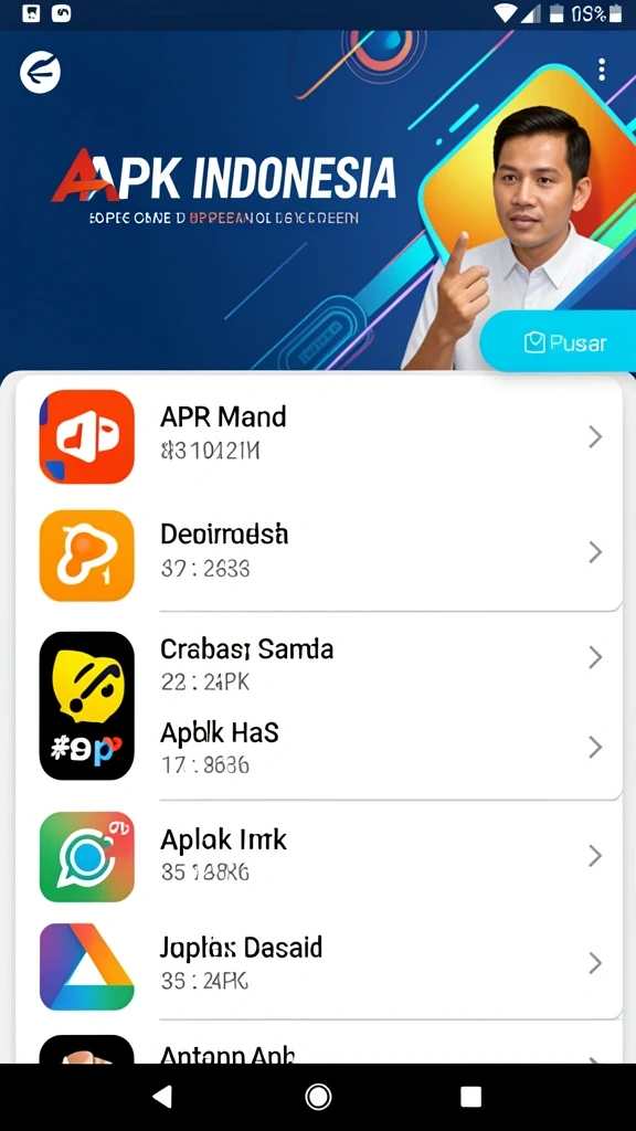 Tampilan awal GOGORUMMY dengan desain yang menarik.