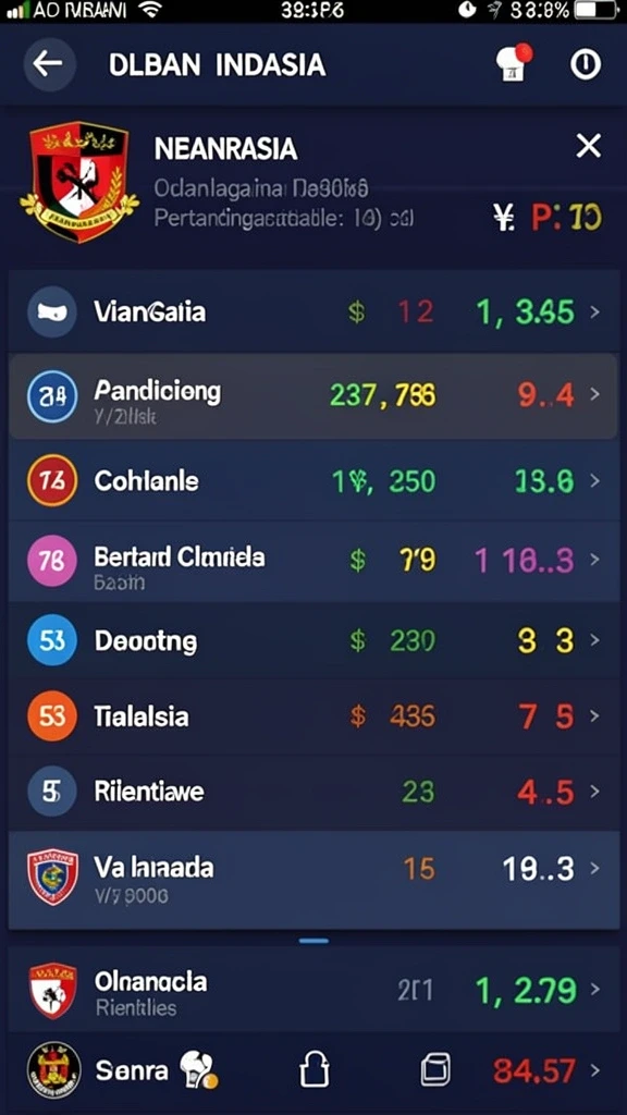 Karakter yang berwarna-warni dan penuh gaya.