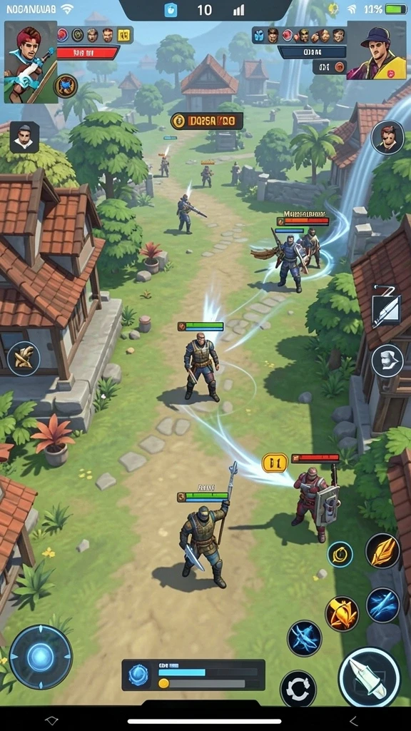 Screenshot menampilkan pemandangan indah dari lokasi tambang.