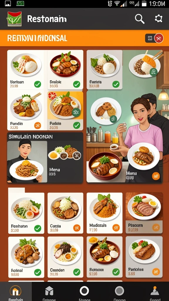 Level permainan yang semakin menantang.