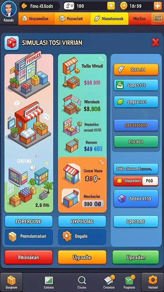 Karakter-karakter unik dengan kemampuan khusus.