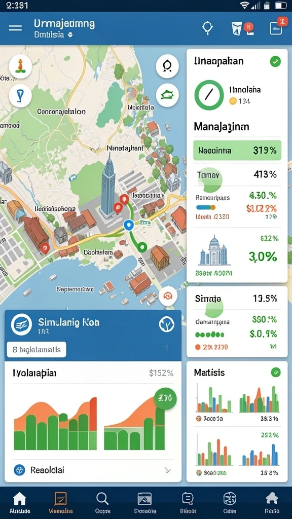 Tampilan grafis yang menawan dan penuh warna.