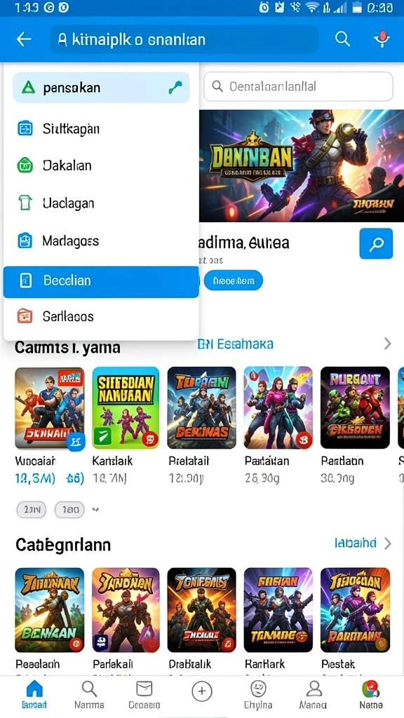 Grafik yang memukau dan interaktif.