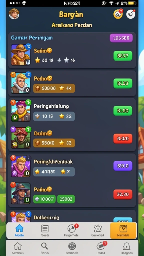 Fitur multiplayer yang memungkinkan bermain bersama teman.