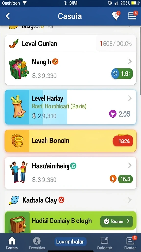 Tampilan antarmuka utama yang menarik dan mudah dinavigasi.