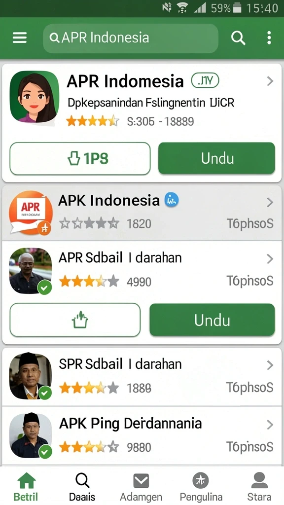 Tampilan antarmuka LOGAM777 yang intuitif.