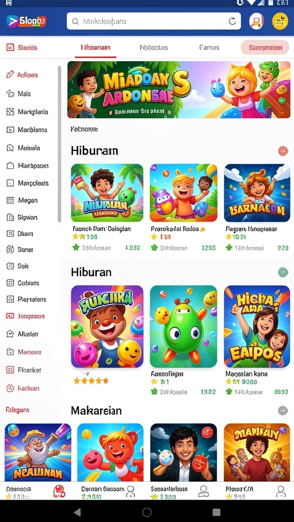 Mode multiplayer yang memungkinkan teman bermain bersama.