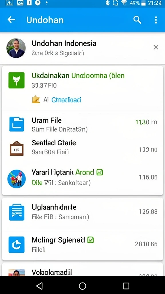 Tampilan antarmuka yang menarik dan user-friendly.