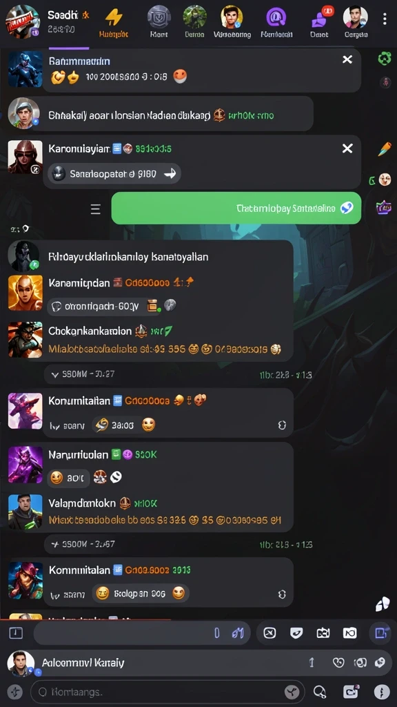 Screenshot menampilkan antarmuka pengguna yang menarik.