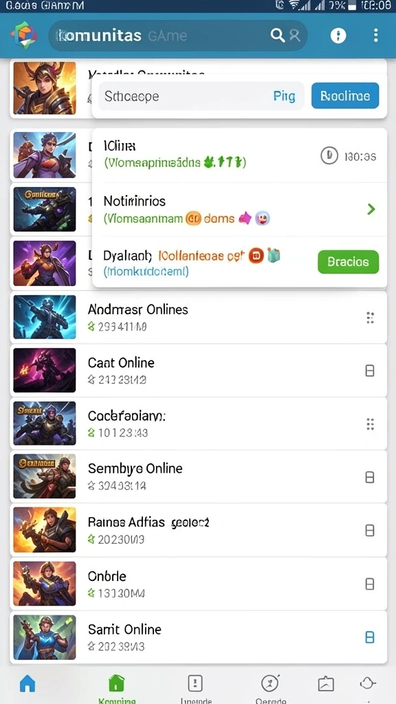 Pengalaman multiplayer yang seru dengan teman-teman.