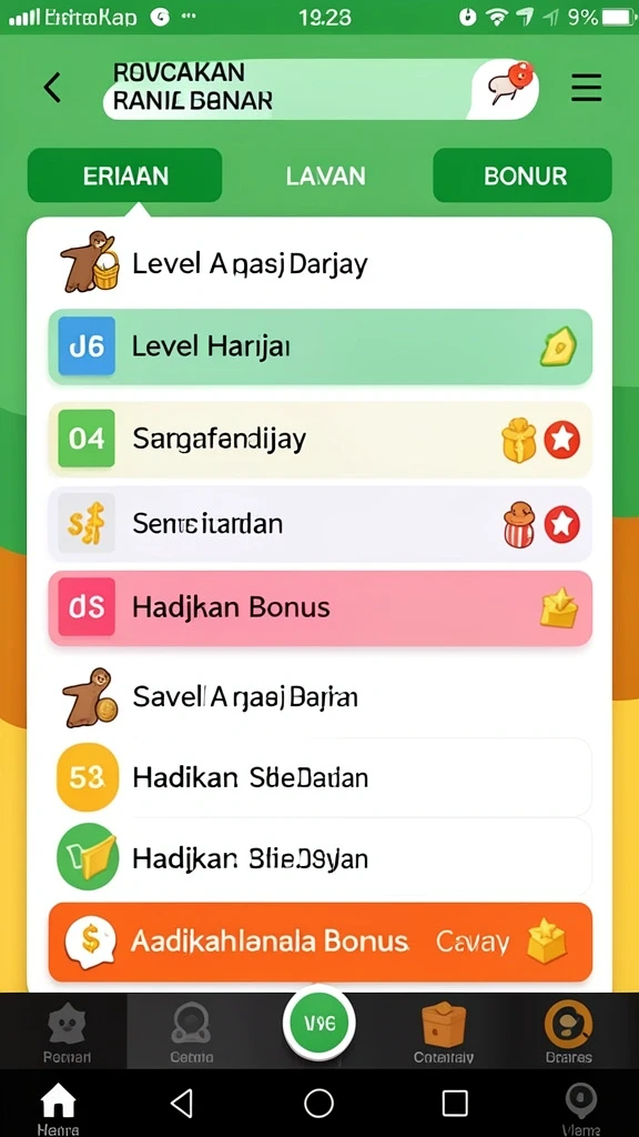 Tampilan antarmuka pengguna yang intuitif dan menarik.