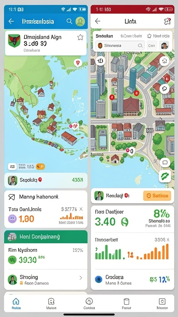 Tampilan awal aplikasi NUSANTARATOTO yang menarik.