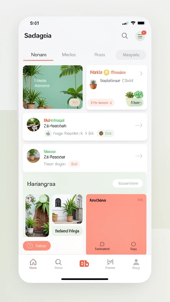 Tampilan menu utama OCE69 yang menarik.