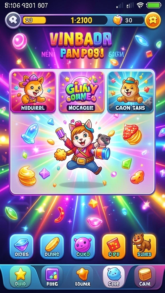 Gambaran lingkungan yang indah dan menawan dalam game.