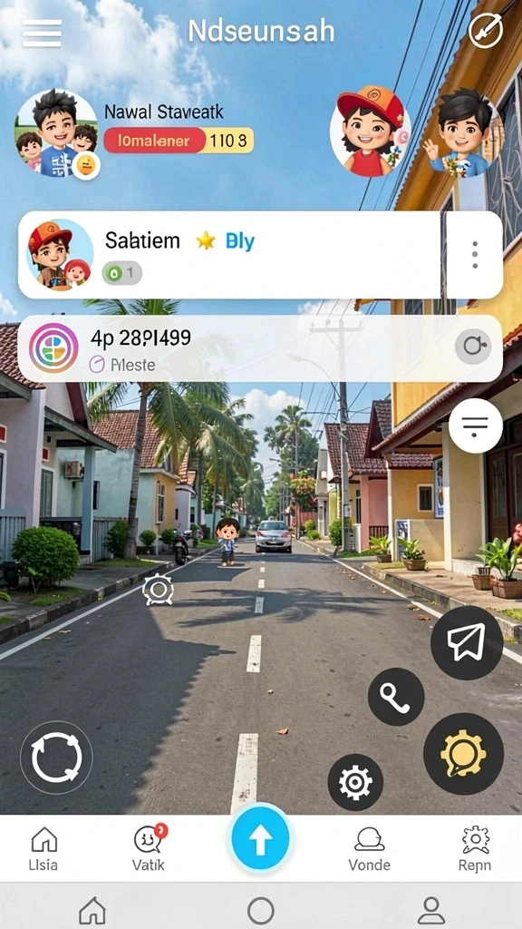 Karakter yang dapat disesuaikan sesuai keinginan.