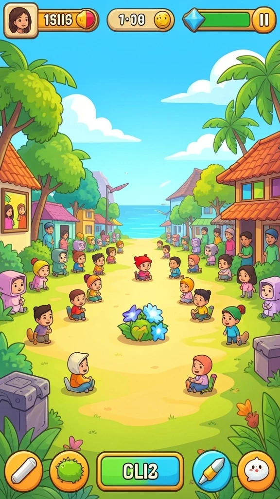 Tangkapan layar menampilkan grafik menawan SPINGILA.