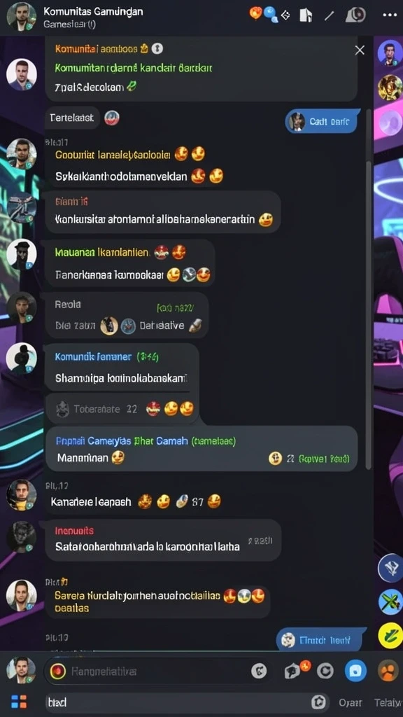 Grafis yang memukau dan warna yang cerah.