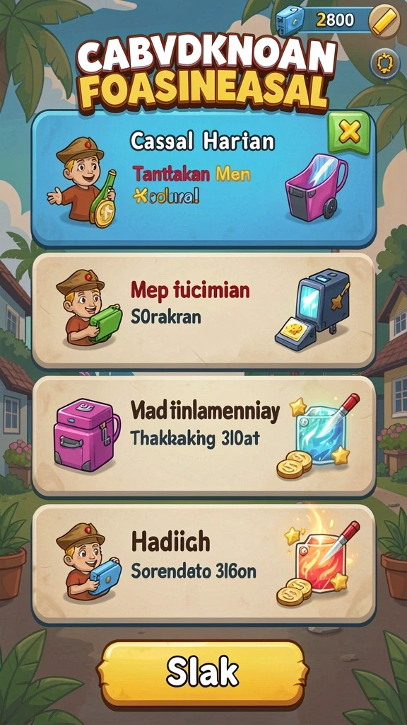 Beragam pilihan game menyenangkan untuk semua kalangan.