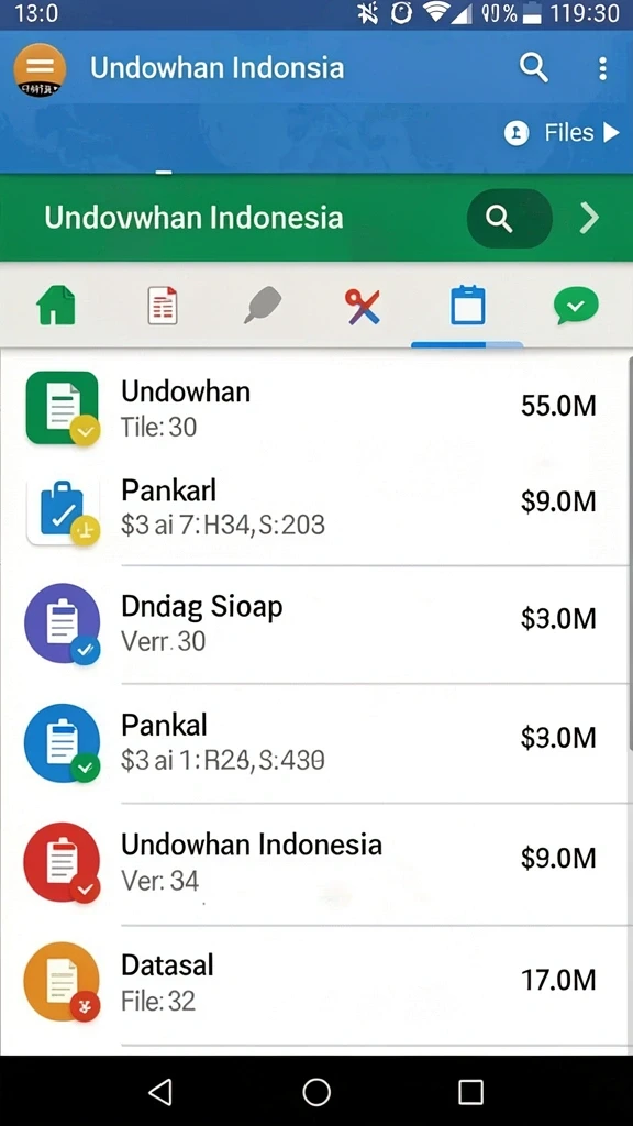 Screenshot menunjukkan level baru yang menantang di VISA89.