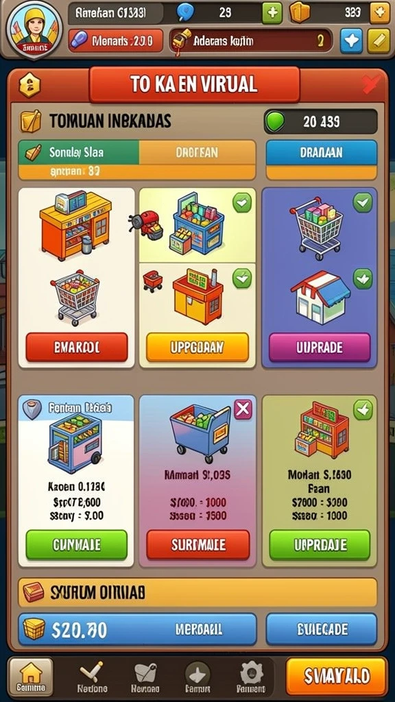 Sistem penghargaan yang memotivasi setiap pemain.