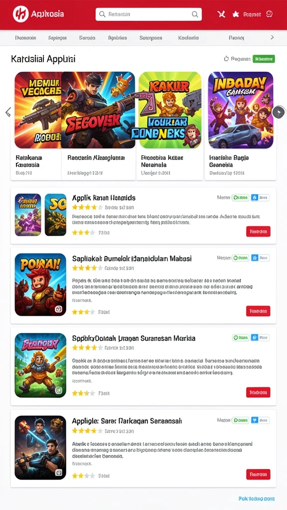Pemandangan dalam game yang mengesankan dan penuh warna.
