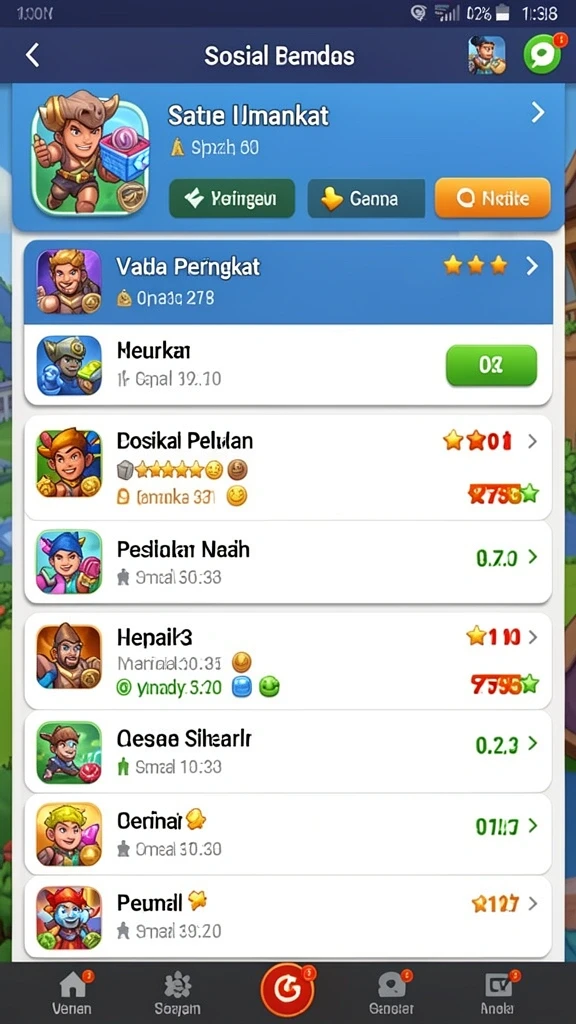 Karakter unik dengan kemampuan yang menarik.