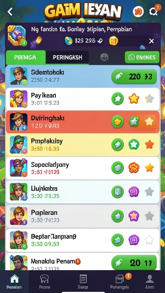 Berbagai pilihan permainan slot yang mengasyikkan.